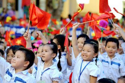 Hình ảnh lễ khai giảng năm học mới
